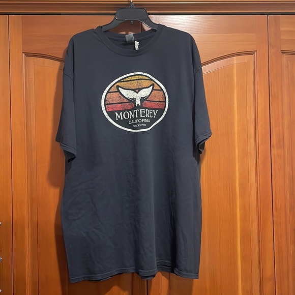 Monterey Mens Black T-Shirt - XXL - Picture 2 of 4